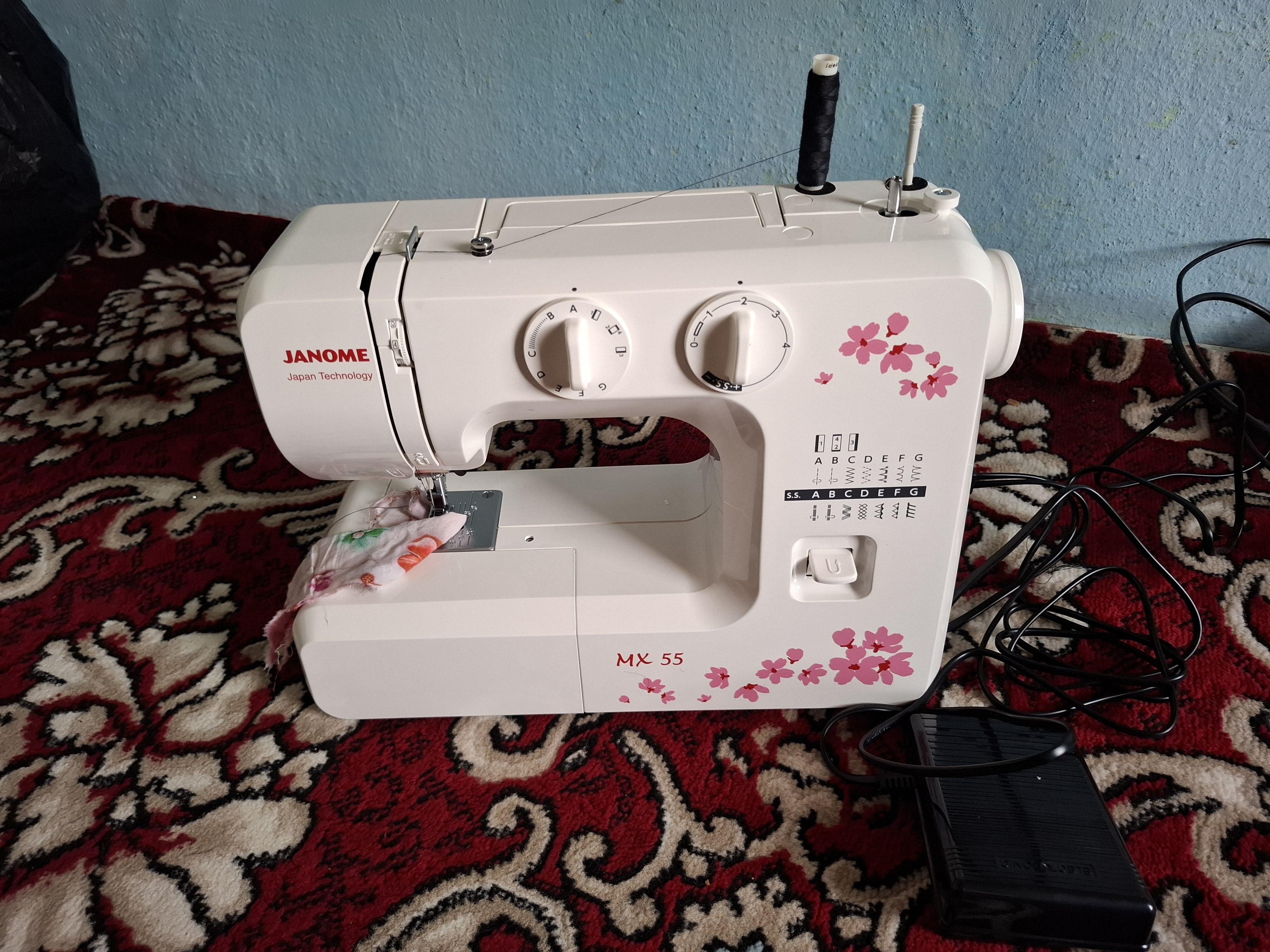 Tikuv mashinasi Janome MX 55