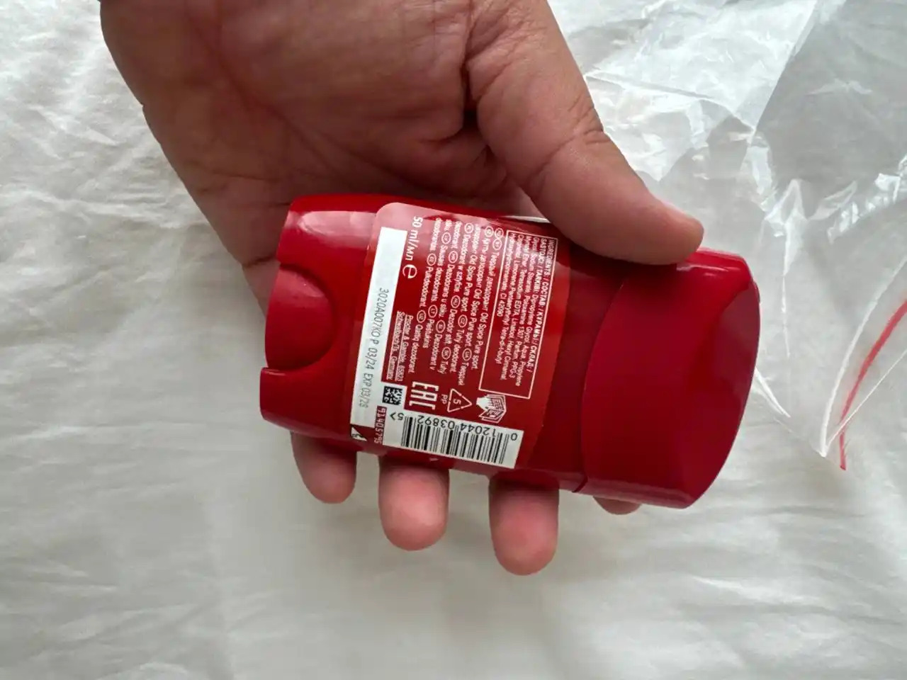 Old Spice Pure Sport erkaklarga dezodorant antiperspirant ter hididan uzoq muddat himoya