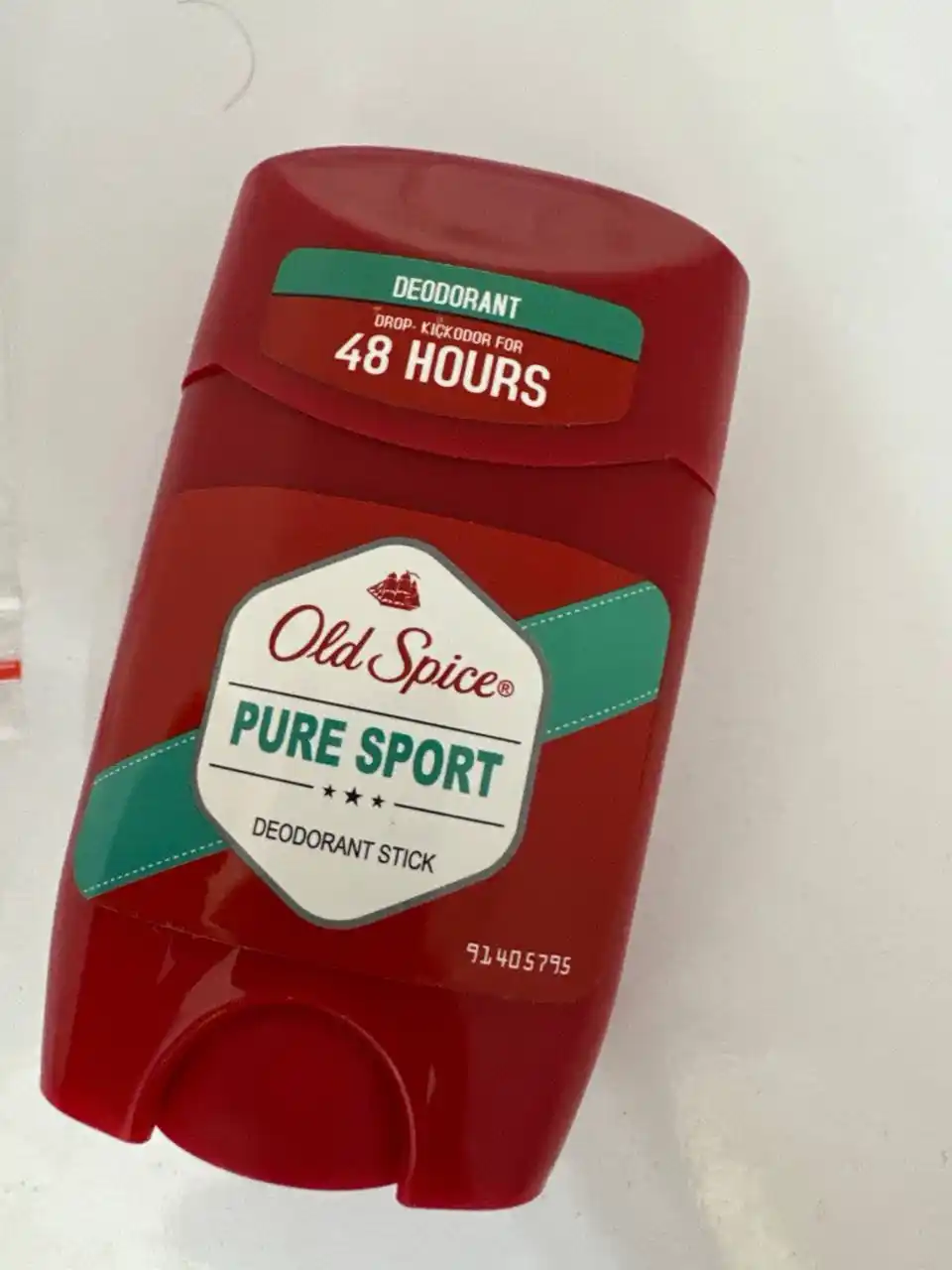 Old Spice Pure Sport erkaklarga dezodorant antiperspirant ter hididan uzoq muddat himoya