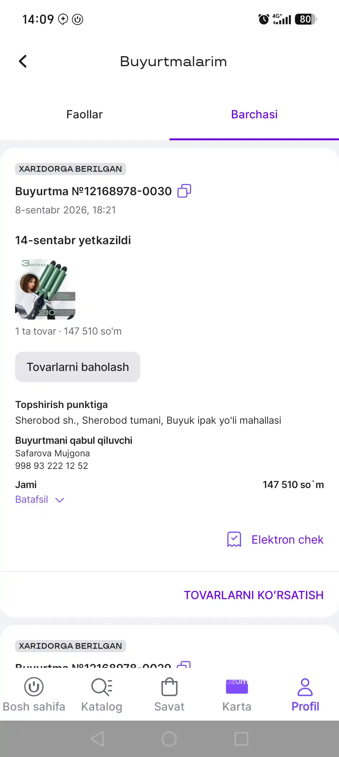 Ployka gofre sochlar uchun, 3 to‘lqinli, professional soch turmagi dazmoli