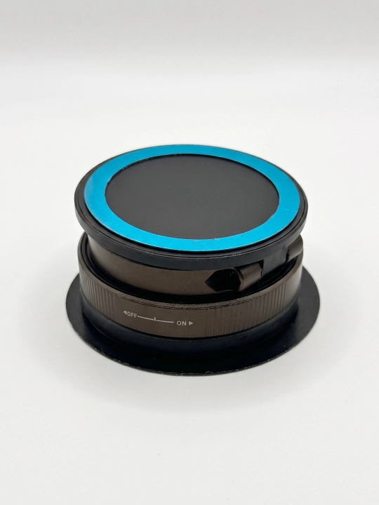 Avtomobil uchun magnitli telefon ushlagichi, qora yig'iluvchi avto holder