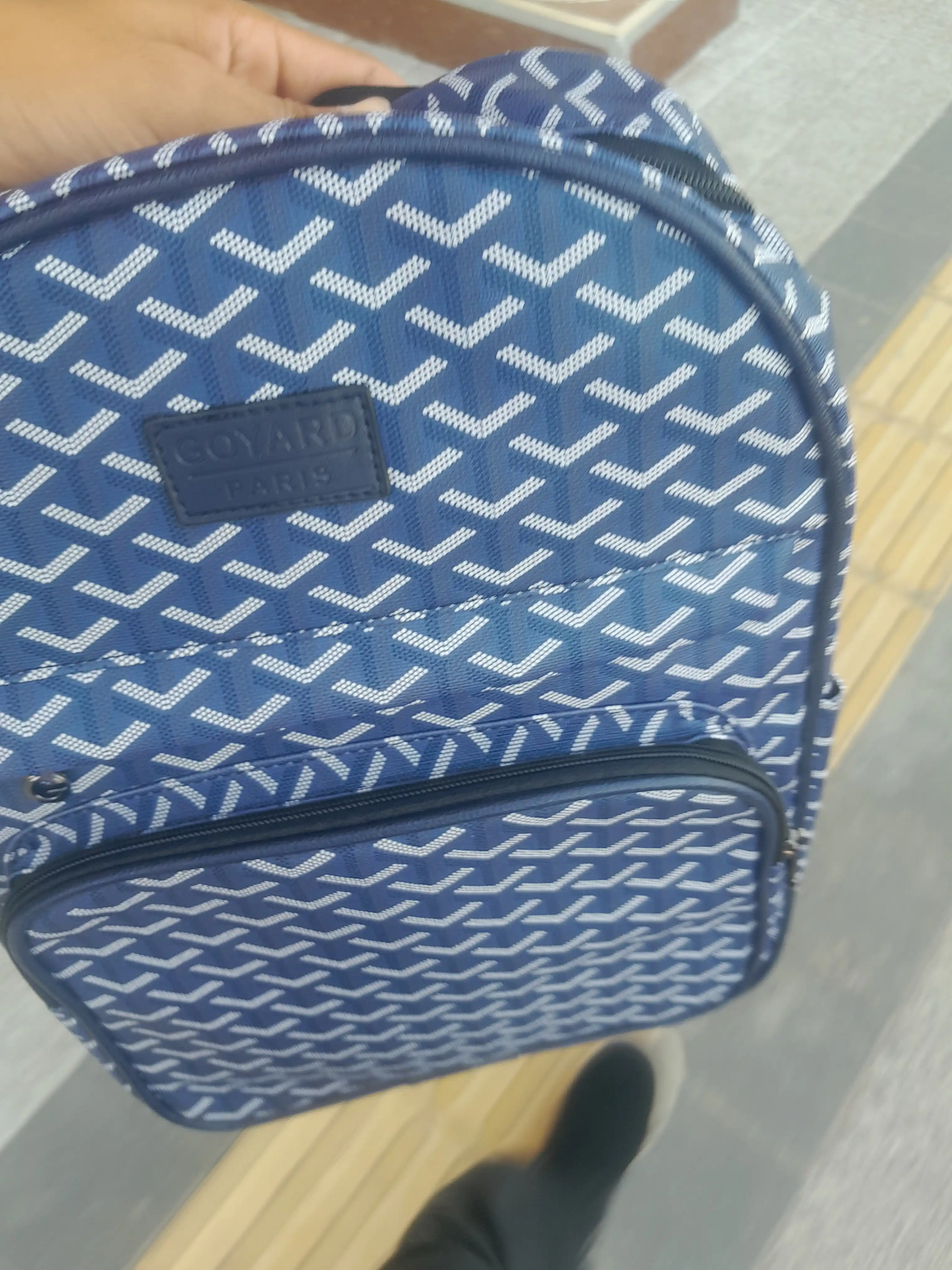Erkaklar sumkasi, Rugzak GOYARD , Blue