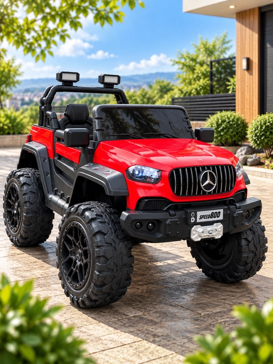 Детский электромобиль джип Mercedes стиль, аккумуляторная машина для детей