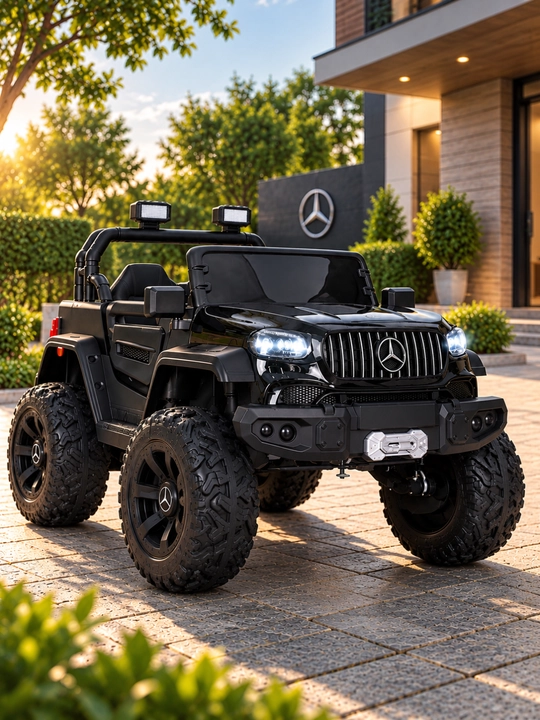 Детский электромобиль джип Mercedes стиль, аккумуляторная машина для детей
