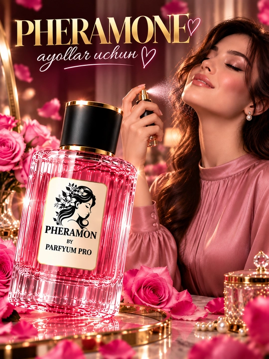Духи для женщин, парфюм с феромонами