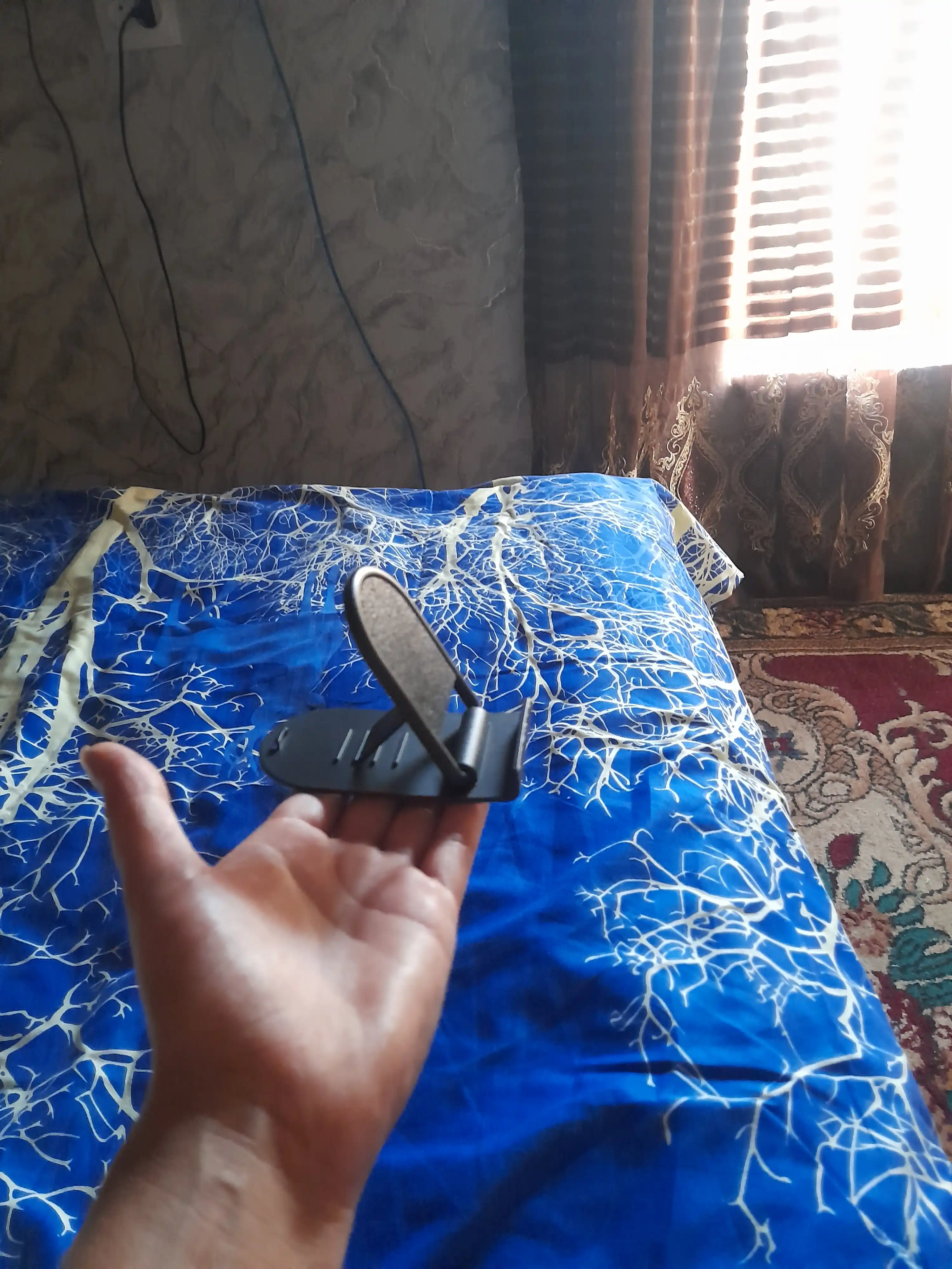Telefon va planshet ushlagichi, sozlanadigan, buklanadigan telefon ushlagichi