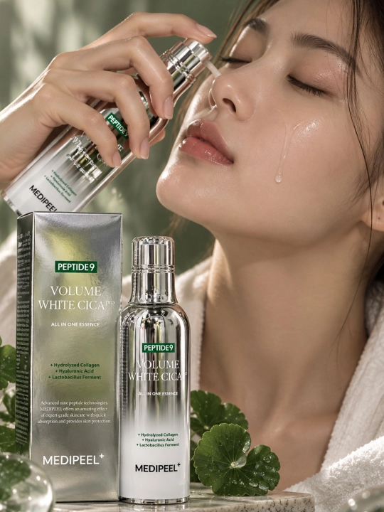 Essence MEDIPEEL+ Peptide9 —  эссенции для лица с пептидами и коллагеном
