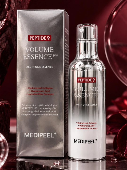 Essence MEDIPEEL+ Peptide9 — peptid va kollagenli yuz essensiyalari