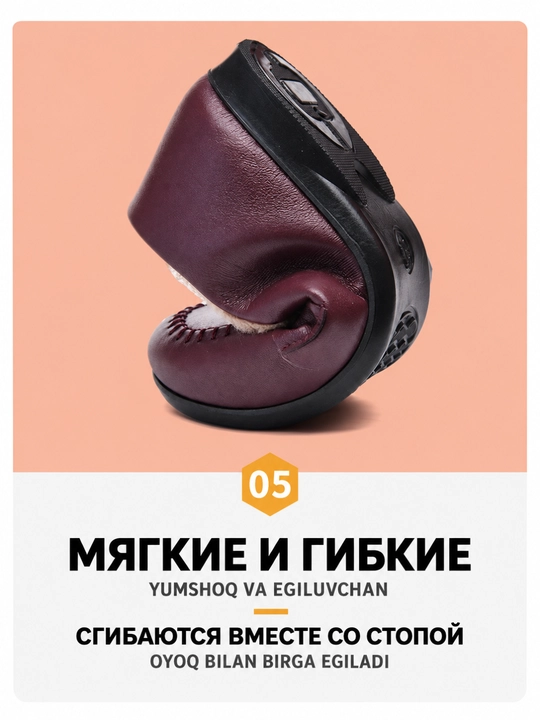 Ayollar uchun issiq loferlar, DIMORE CozyKnot, mo’ynali qishki oyoq kiyimi, 36-41