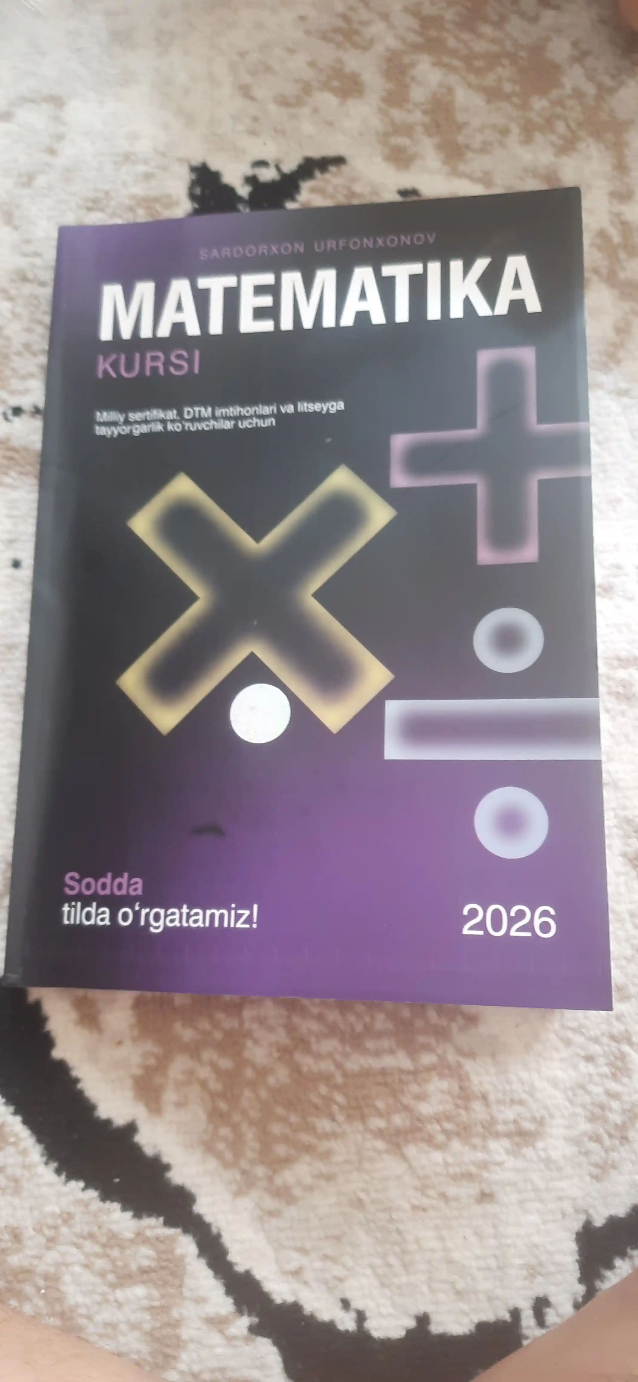 Matematika kursi kitobi
