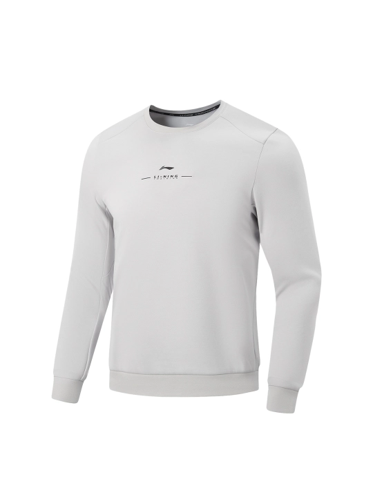 Свитшот мужской LI-NING AWDW495 Essentials, спортивный, с круглым вырезом - 