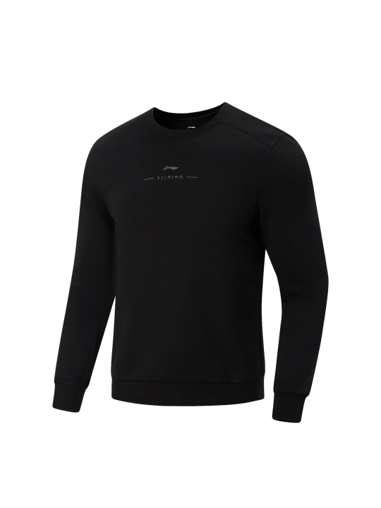 Свитшот мужской LI-NING AWDW495 Essentials, спортивный, с круглым вырезом - 