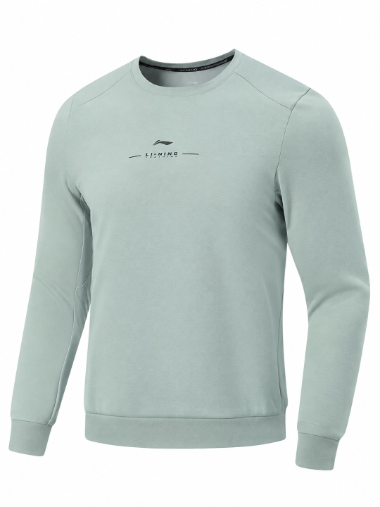 Свитшот мужской LI-NING AWDW495 Essentials, спортивный, с круглым вырезом - 