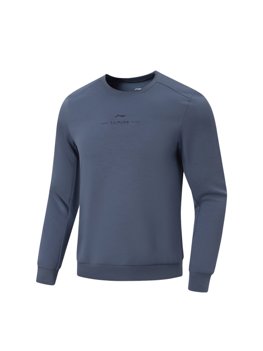 Свитшот мужской LI-NING AWDW495 Essentials, спортивный, с круглым вырезом - 