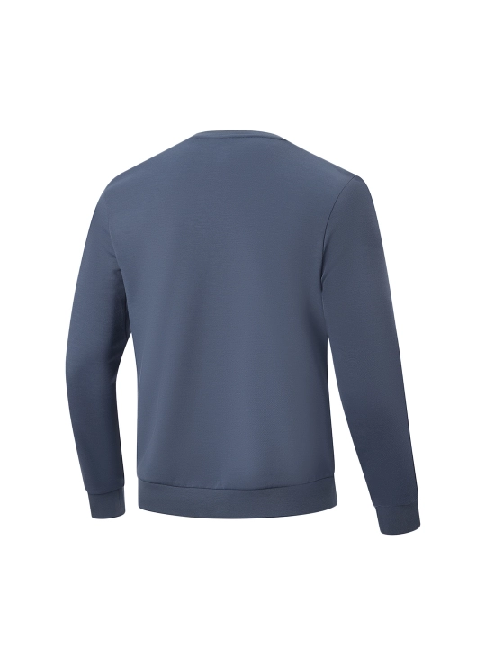 Свитшот мужской LI-NING AWDW495 Essentials, спортивный, с круглым вырезом