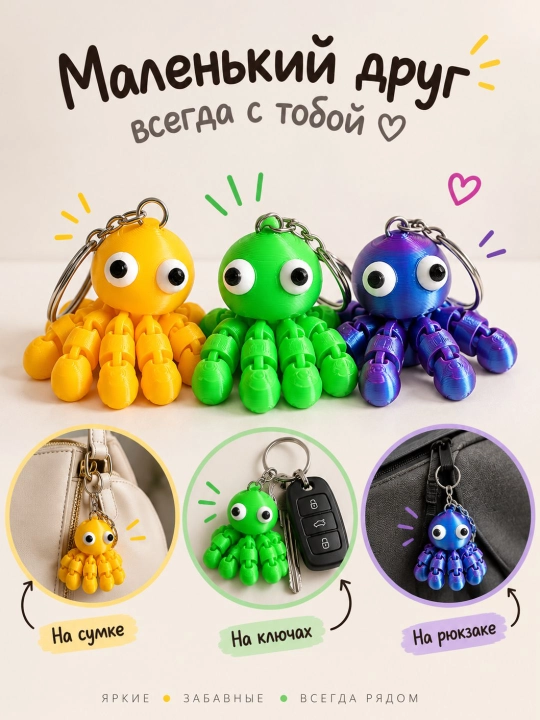 Kalit va sumka uchun ilgak - 