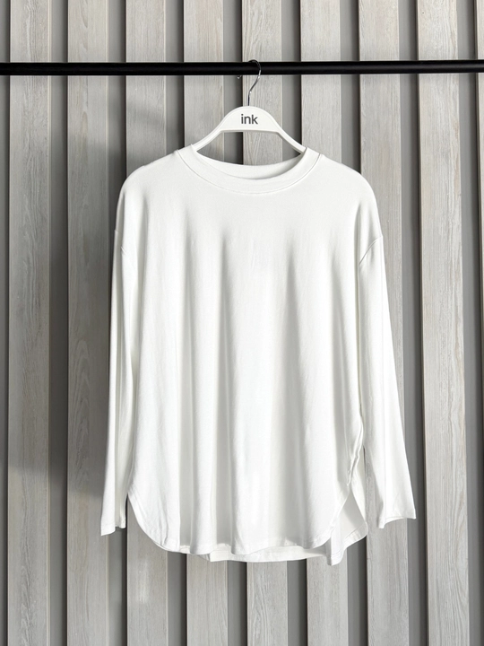 Лонгслив женский Oversize Basic с длинным рукавом