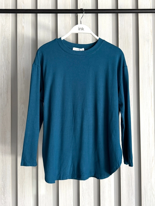 Лонгслив женский Oversize Basic с длинным рукавом