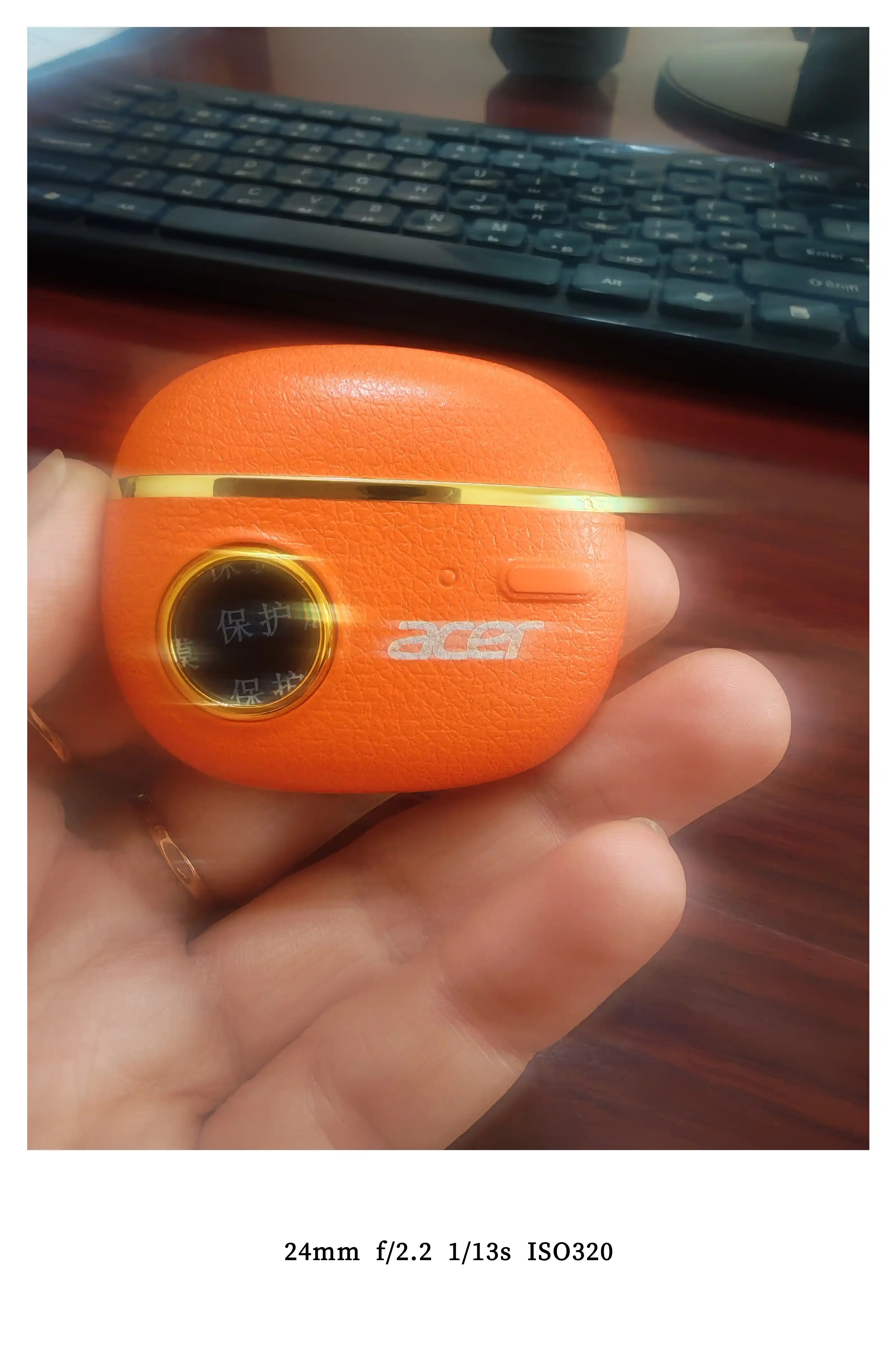 Acer quloqchinlari, simsiz, TWS, sensorli displeyli, LED yoritgichli, iPhone Android uchun