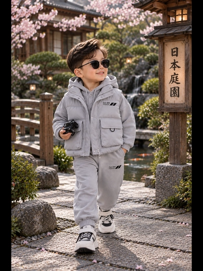 O‘g‘il bolajonlar uchun issiq va qulay 3 talik to'plam, 1 yoshdan 4 yoshgacha - 