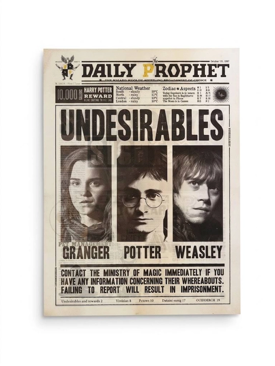 3D golografik Garri Potter posteri, tasvirni o'zgartirish effekti bilan, 30x40 sm