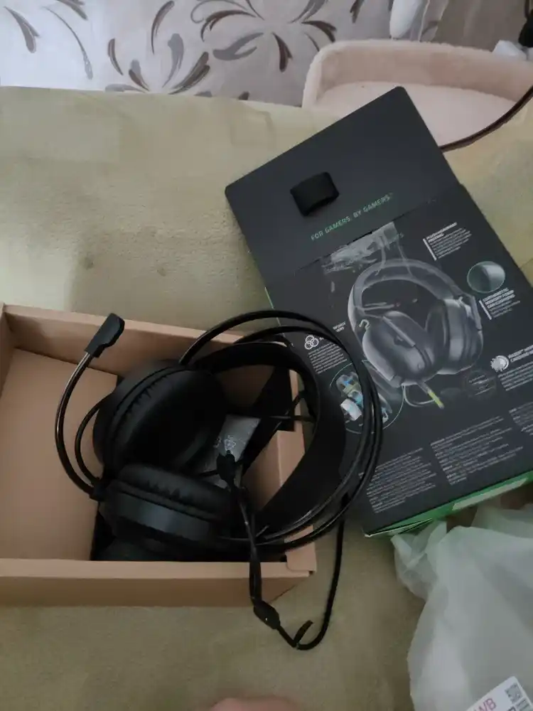 Razer BlackShark V2X o'yin quloqchini, 7.1 surround, mikrofonli