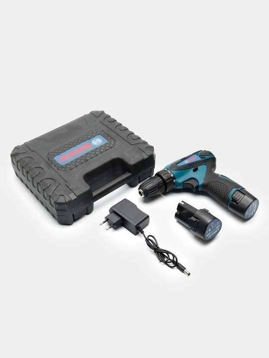 Makita 12V akkumulyatorli drel-shurupovyort, 2 ta AKB, 800 W, 1300 ob/min