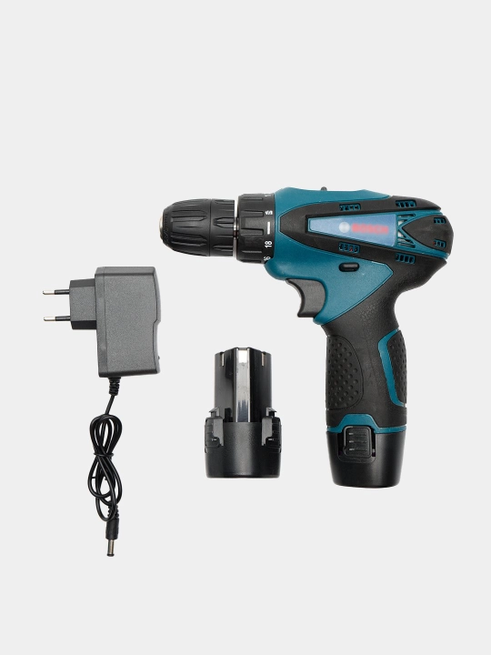 Makita 12V akkumulyatorli drel-shurupovyort, 2 ta AKB, 800 W, 1300 ob/min