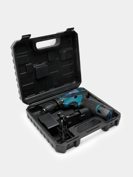 Makita 12V akkumulyatorli drel-shurupovyort, 2 ta AKB, 800 W, 1300 ob/min