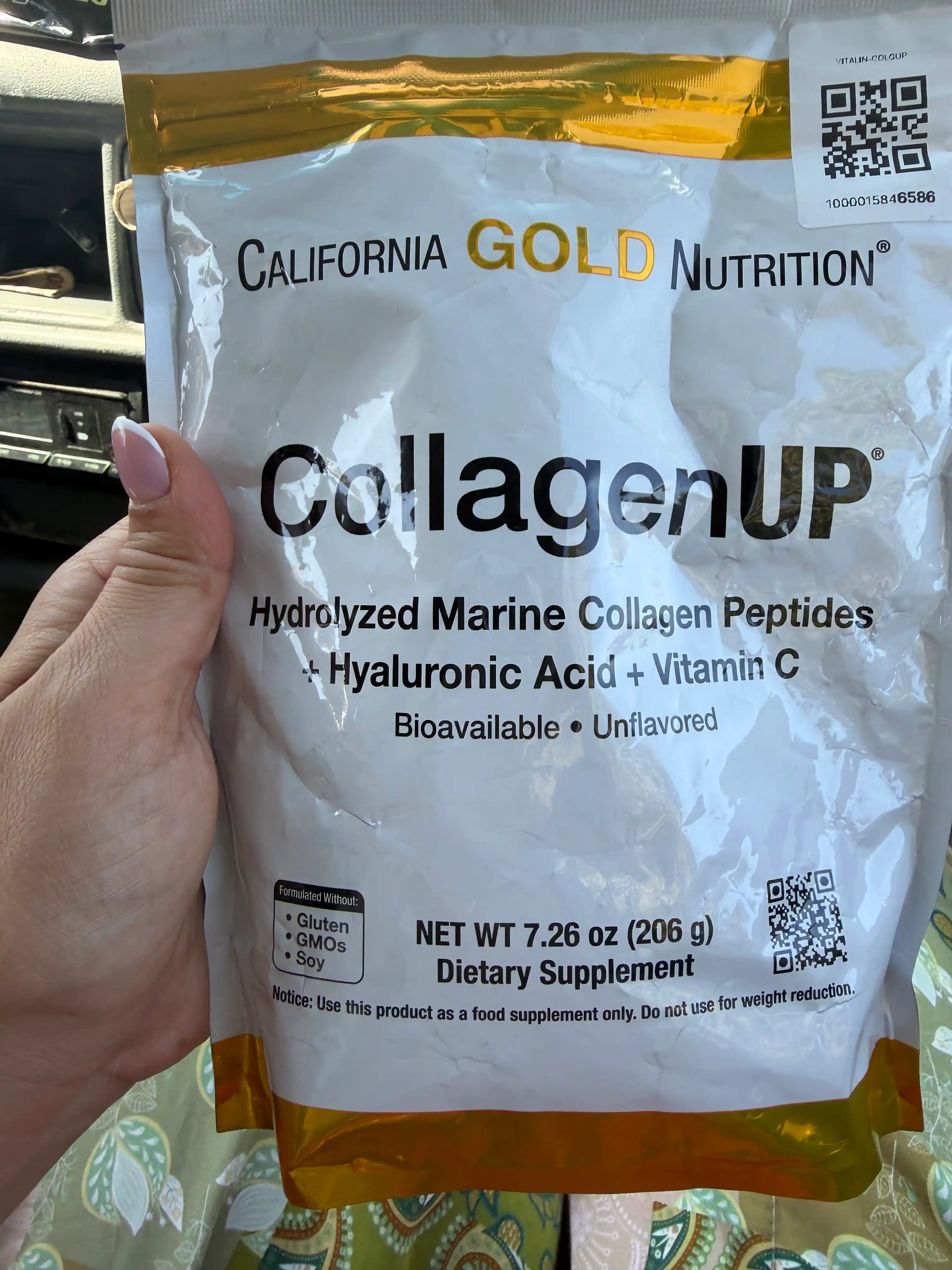 Коллаген California Gold Nutrition Collagen UP, 206 г, пептиды