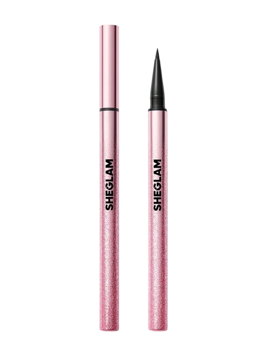 Водостойкая жидкая подводка для глаз SHEGLAM Rosé Line & Define Waterproof Liquid Eyeliner - 