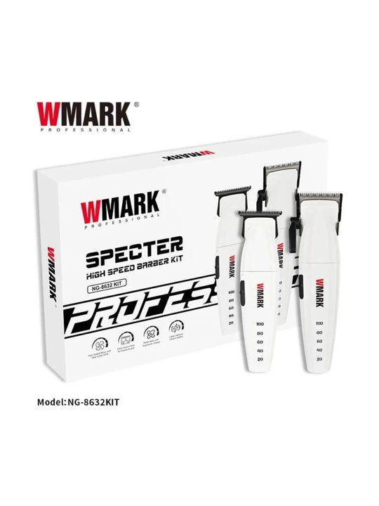 Soch olish uchun Wmark Specter NG-8632KIT mashinkalar to‘plami, professional komplekt