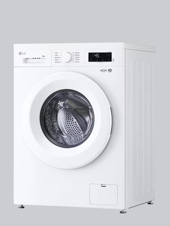 Kir yuvish mashinasi LG F2Y1TYPQ5 8 kg, Inverter Direct Drive, 6 Motion, Smart Diagnosis