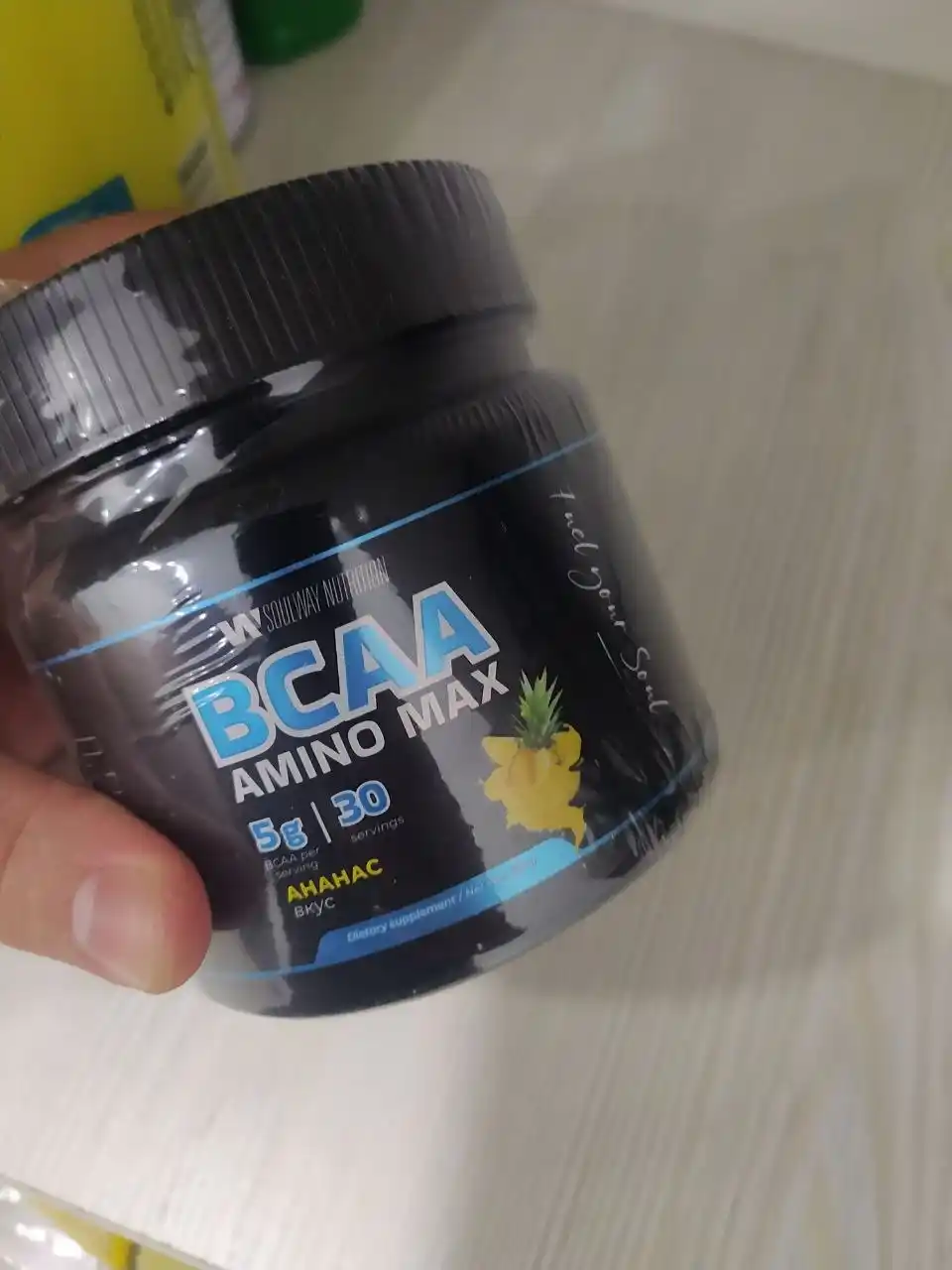BCAA SoulWay, sport oziq-ovqati, aminokislotalari, mushak massasini o'stirish uchun