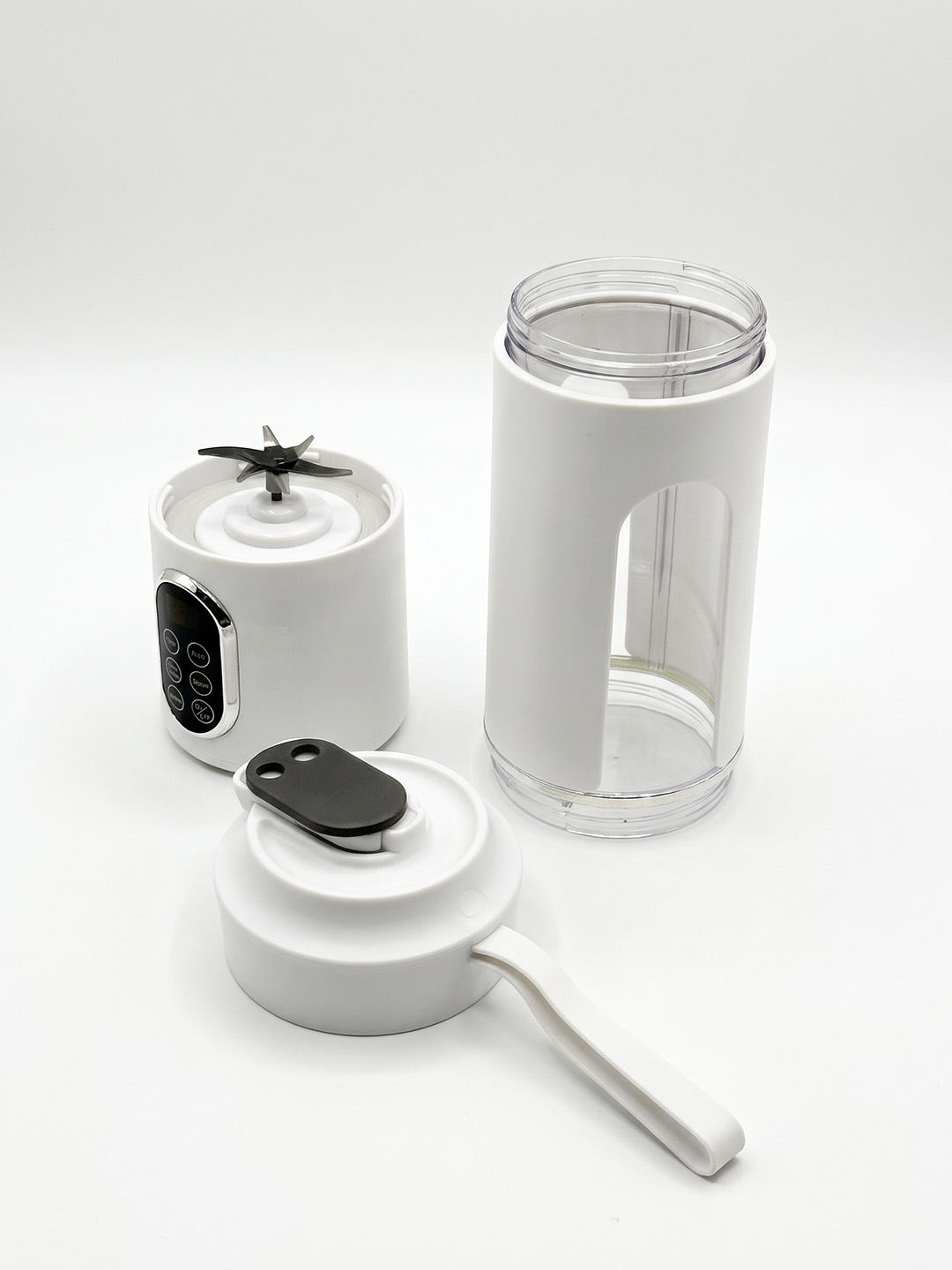 Simsiz mini blender 530 ml, smuzi va kokteyllar uchun kichkina blender