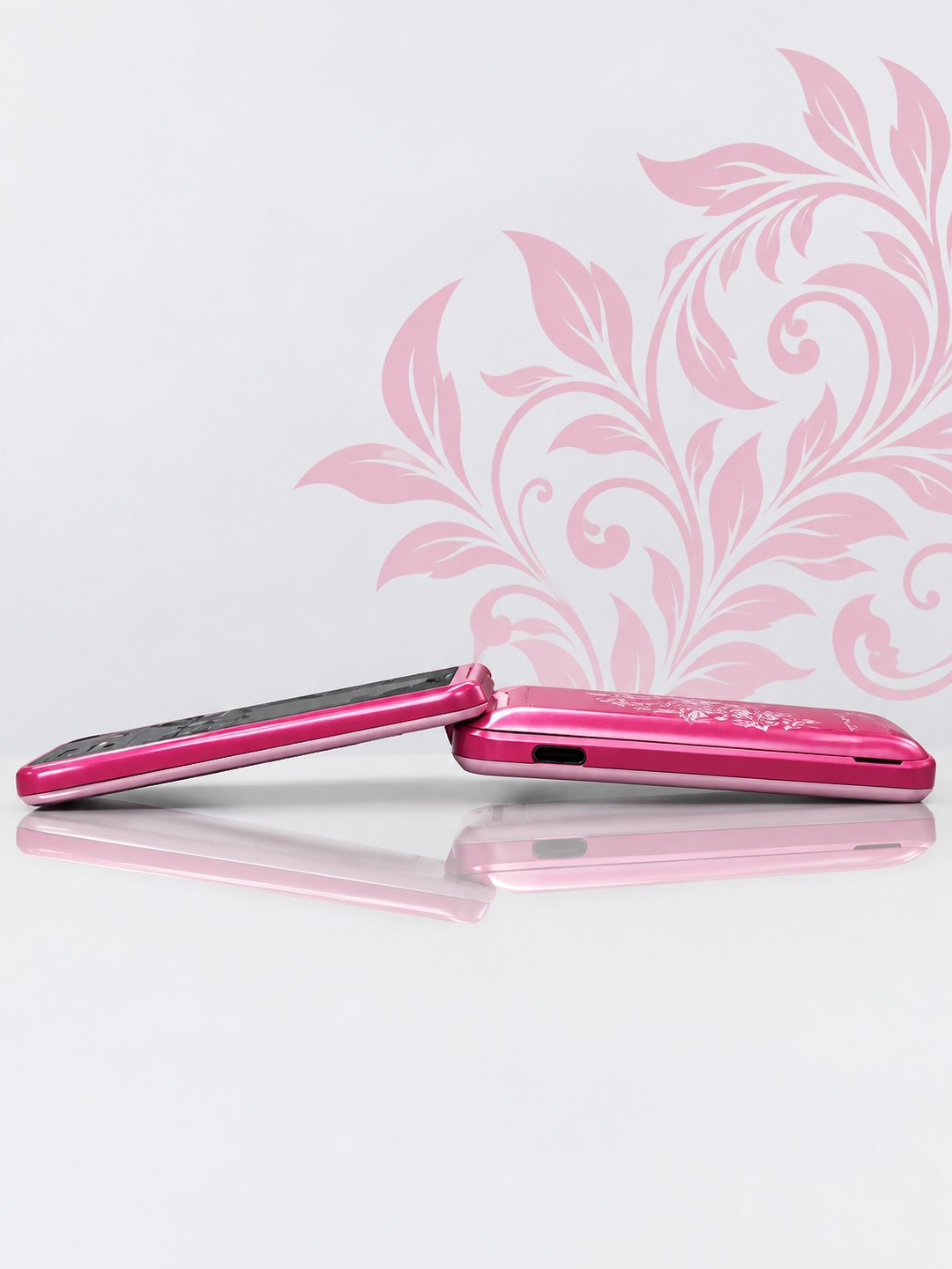 Телефон Novey Z320 Rose Barbie специально для девочек и женщин
