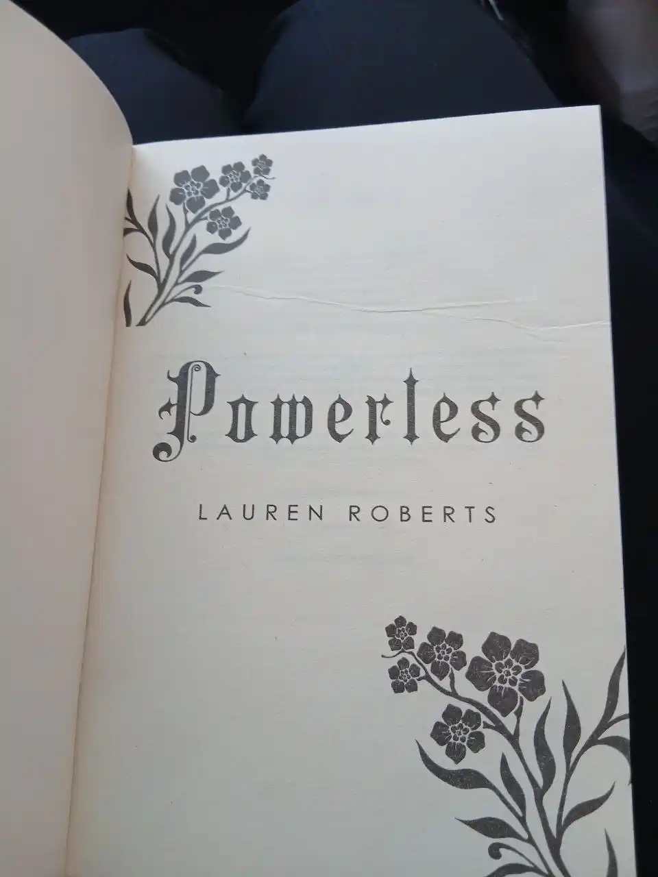 Lauren Roberts: Powerless, Reckless, Fearless