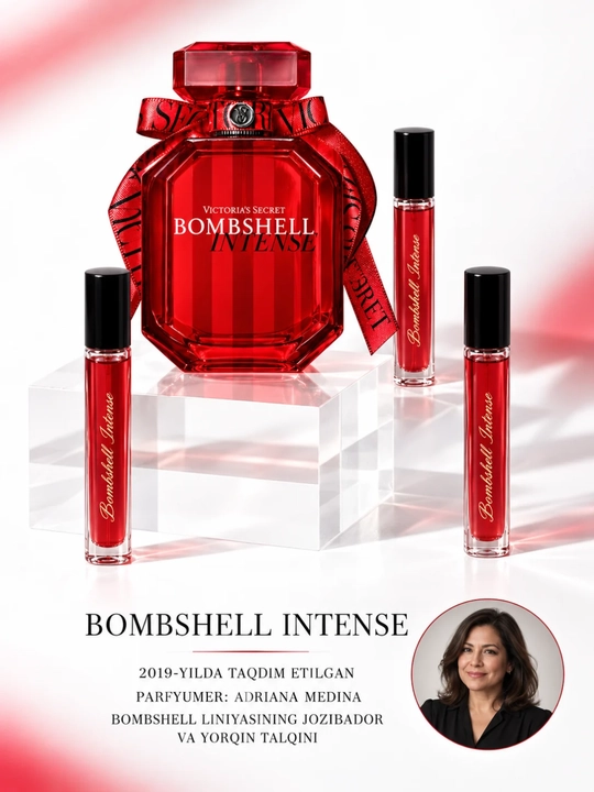 Bombshell Intense духи на разлив, женский парфюм, сладкий цветочно-ванильный аромат - 