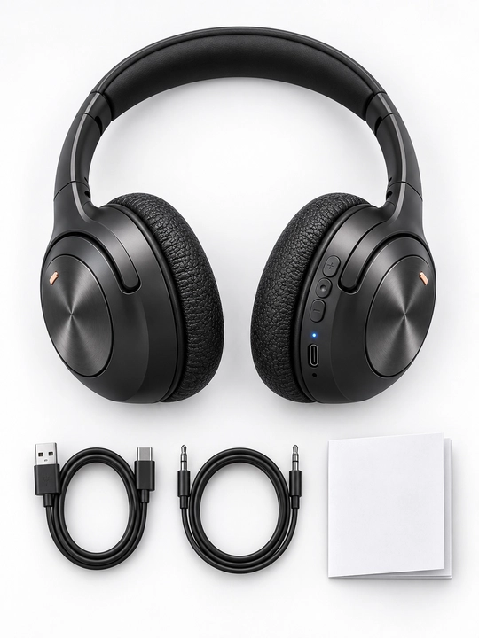 SAIYA EW-45 ANC, Bluetooth 6.0 va 40 soatgacha ishlashli simsiz quloqchin