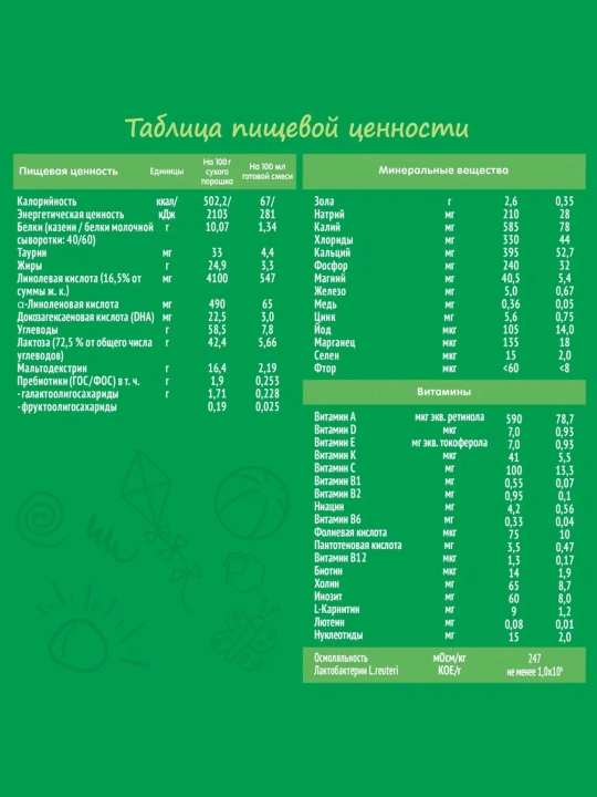 Cмесь сухая для детей Nestogen 1, с омега-3 и лактобактериями, 3 * 350 г