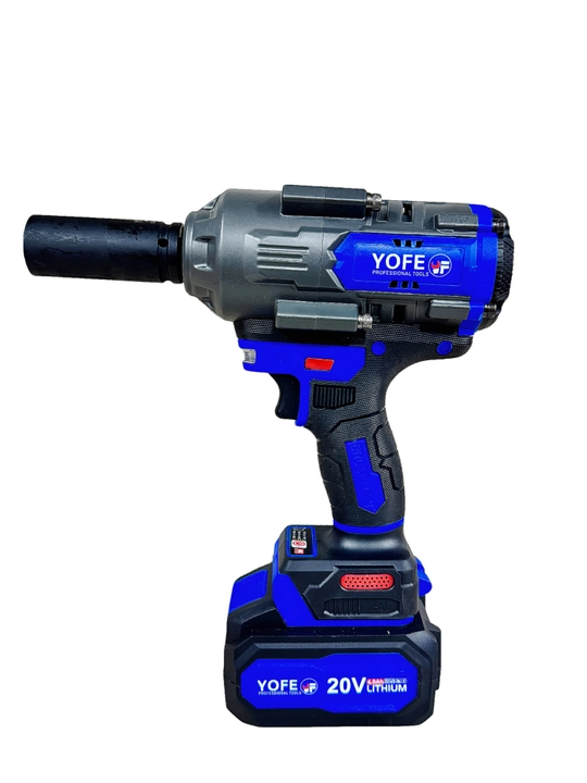 Гайковерт аккумуляторный бесщеточный YOFE 20V (350 Н·м / 800 Н·м / 1100 Н·м)