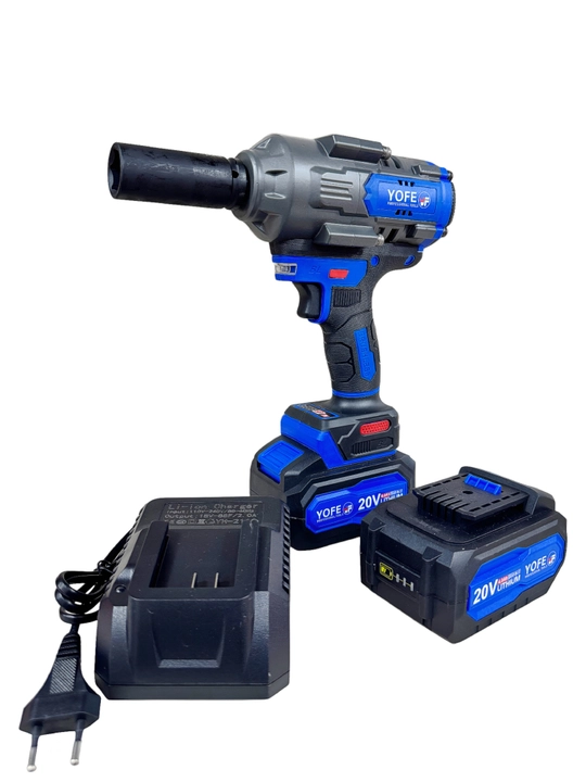 Гайковерт аккумуляторный бесщеточный YOFE 20V (350 Н·м / 800 Н·м / 1100 Н·м)