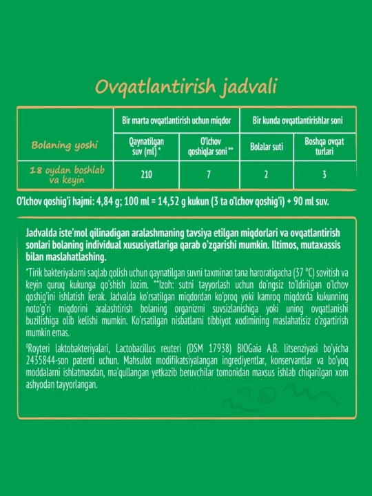 Quruq sut aralashmasi Nestogen 4, prebiyotiklar va laktobakteriyalar bilan, 18+ oy, 900 gr