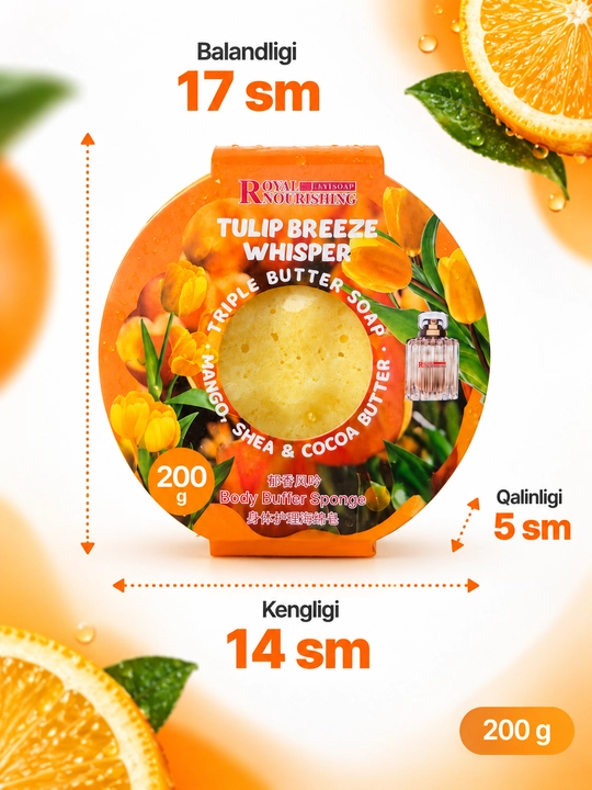 Gubkali atir sovun tana uchun, ayollar uchun sovğalar