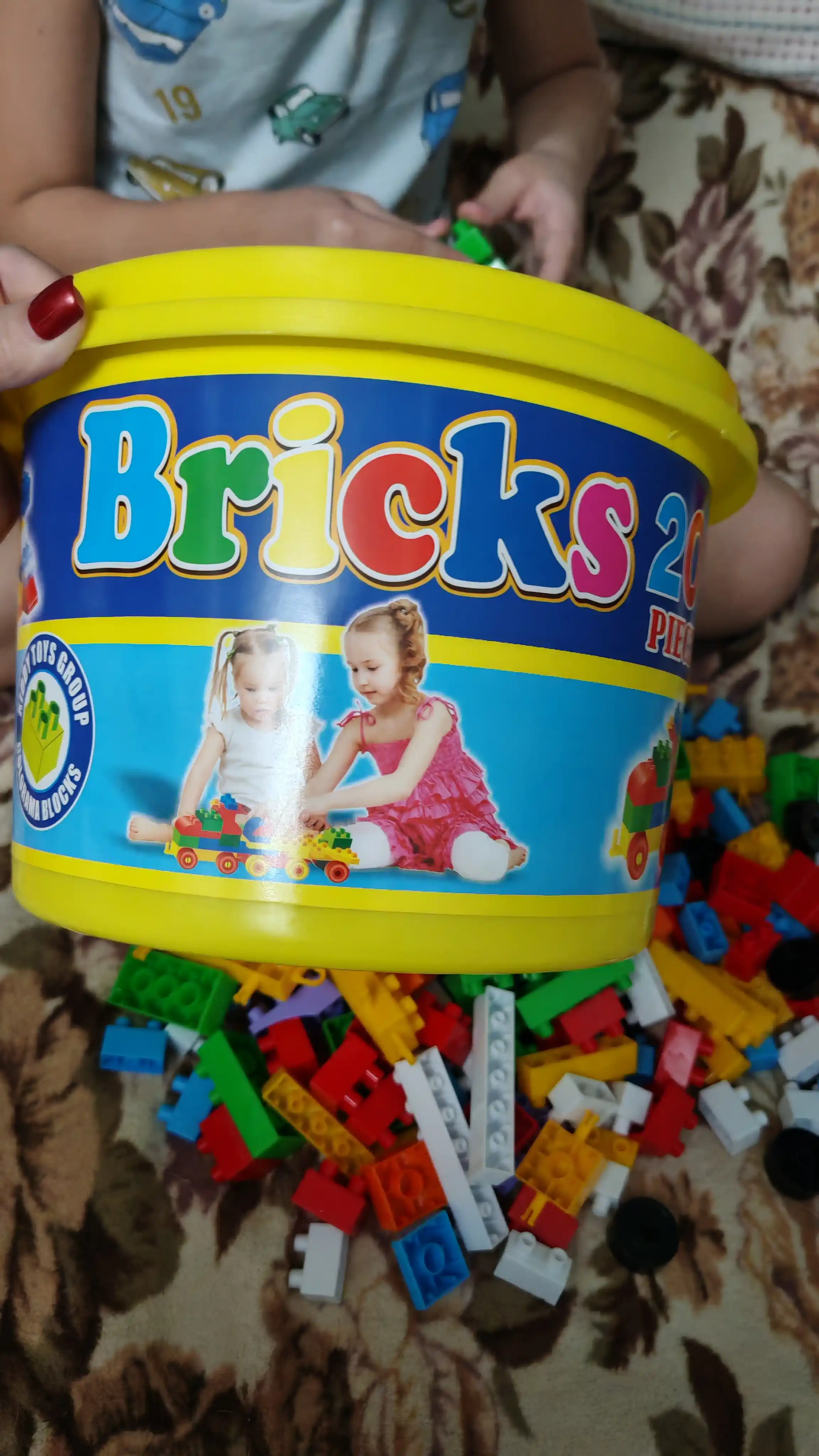 Konstruktori Bricks and Blocks,  bolalar uchun rivojlantiruvchi o‘yinchoqlar