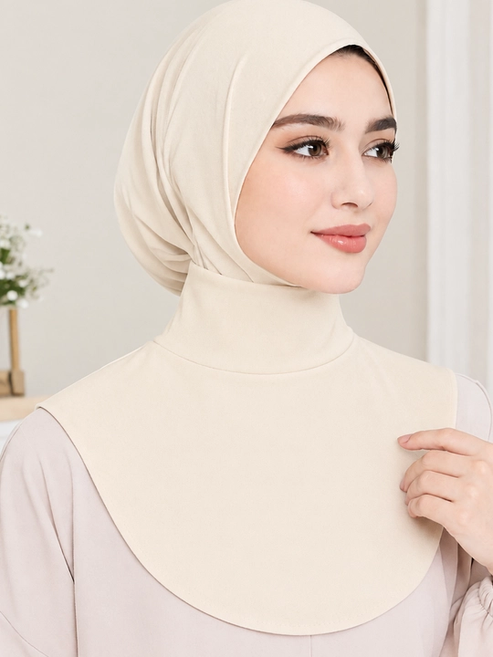 Ayollar uchun hijob yoqa, bo'yin yopuvchi manishka, yolg'on yoqa, hijob uchun yoqa - 