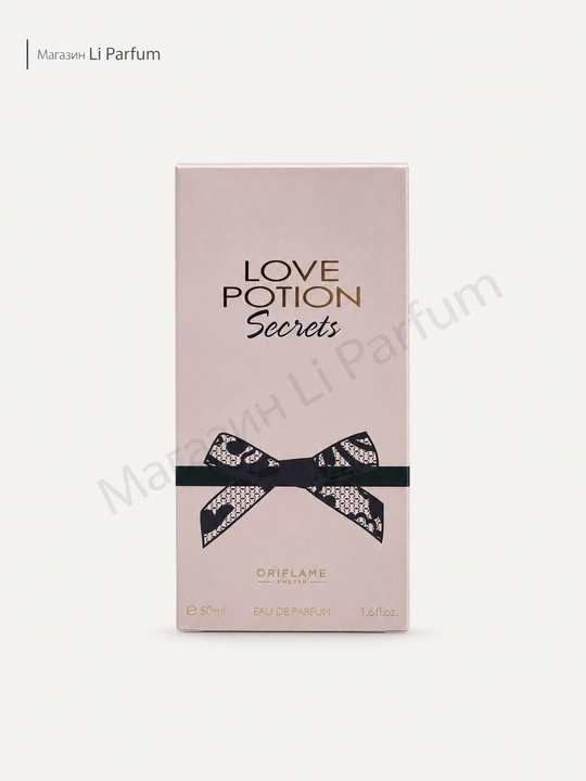 Love potion secrets ayollar uchun parfum vanil yasmin va qulupnay notalari bilan
