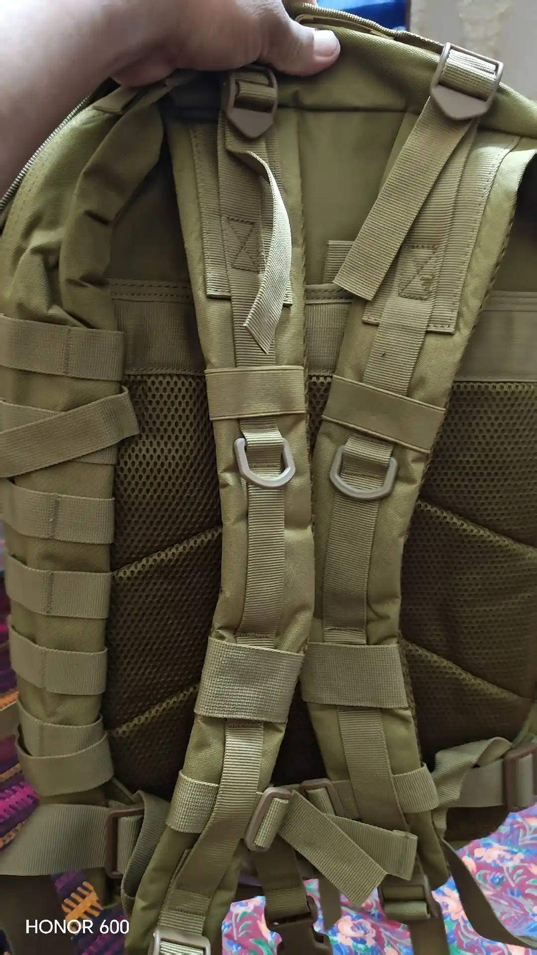 Армейский тактический рюкзак Ali Uniforma SpecialForce 50l Л усиленный, с системой MOLLE