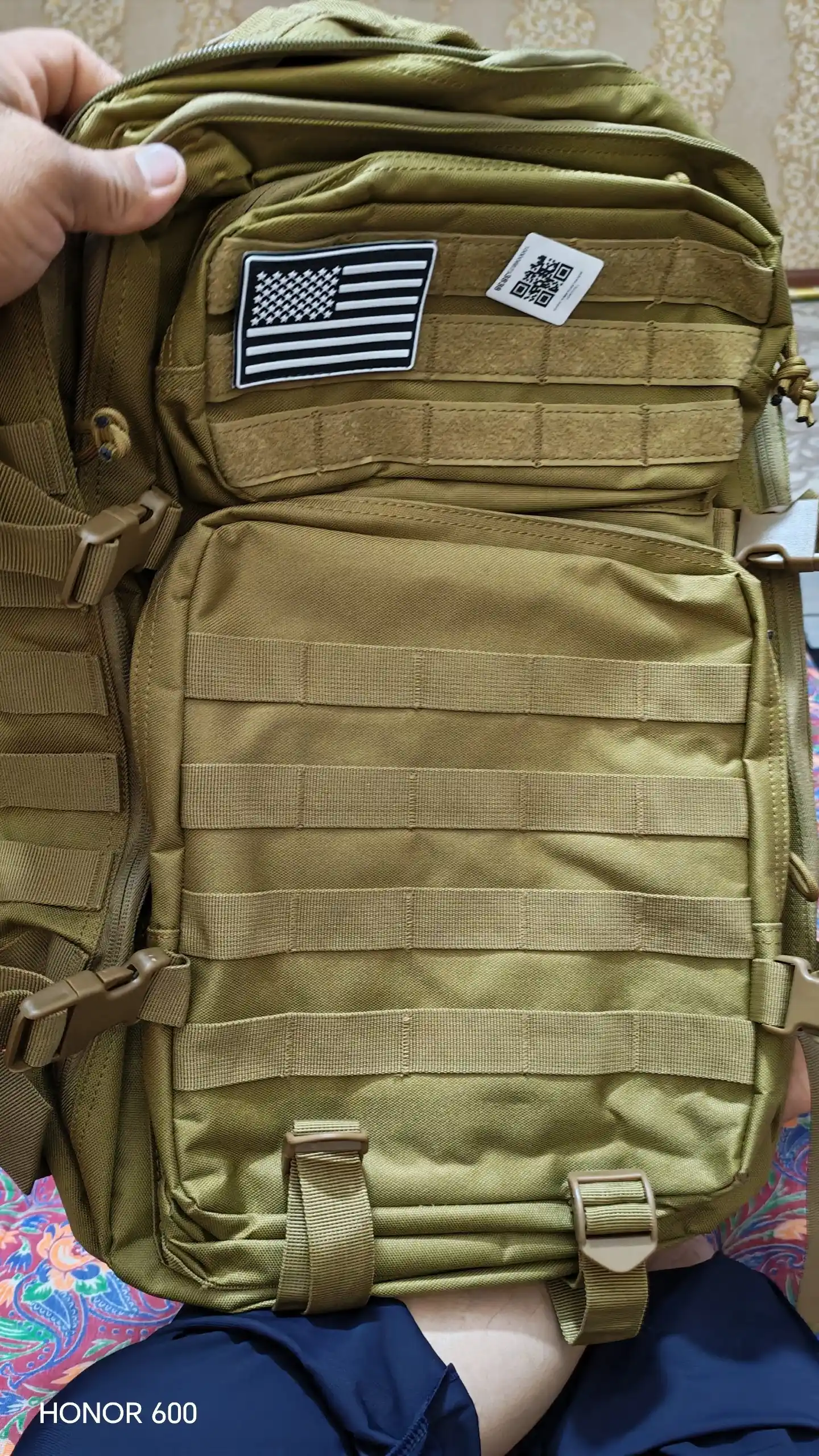 Армейский тактический рюкзак Ali Uniforma SpecialForce 50l Л усиленный, с системой MOLLE