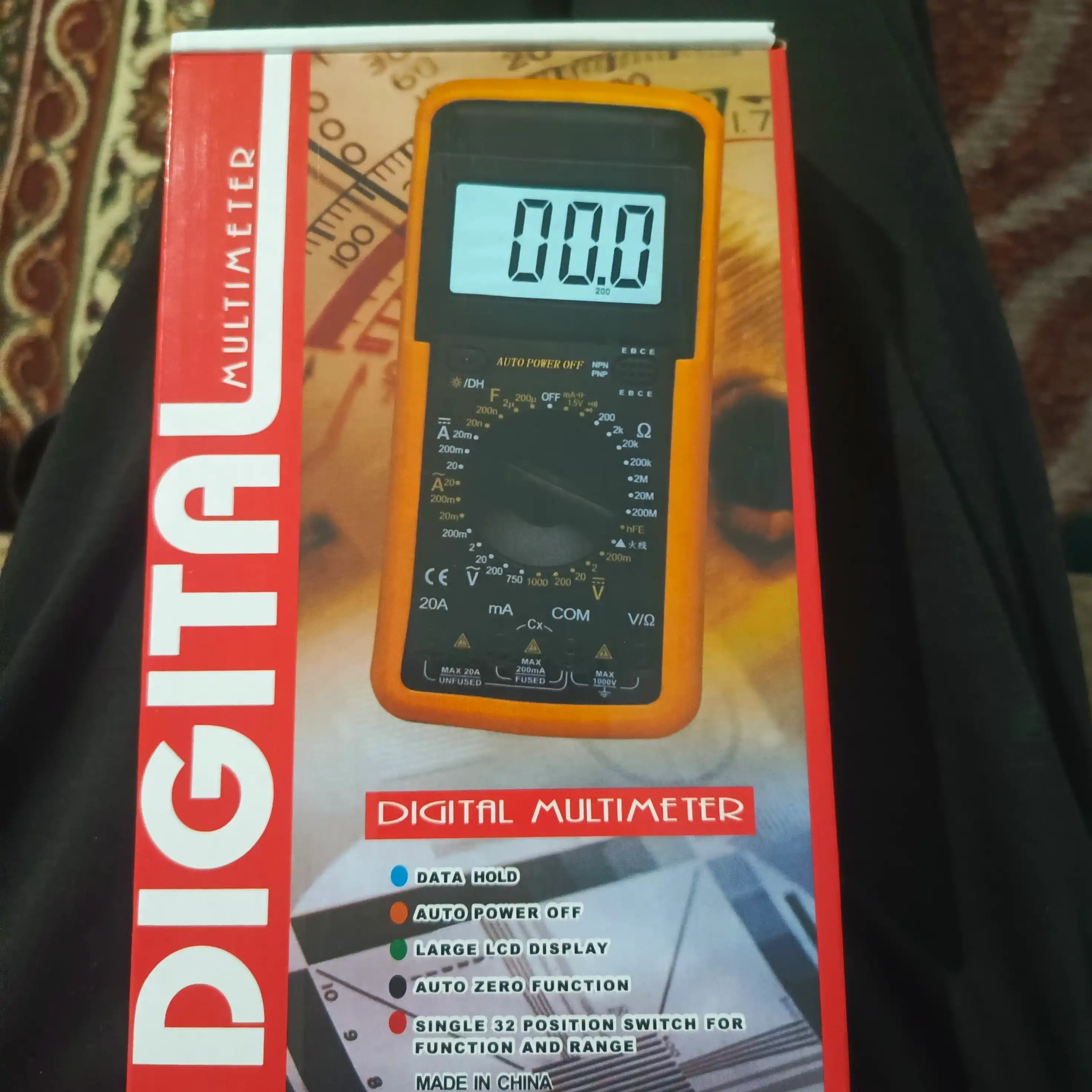 Мультиметр, тестер DT-9205A, DT-830L и DT266